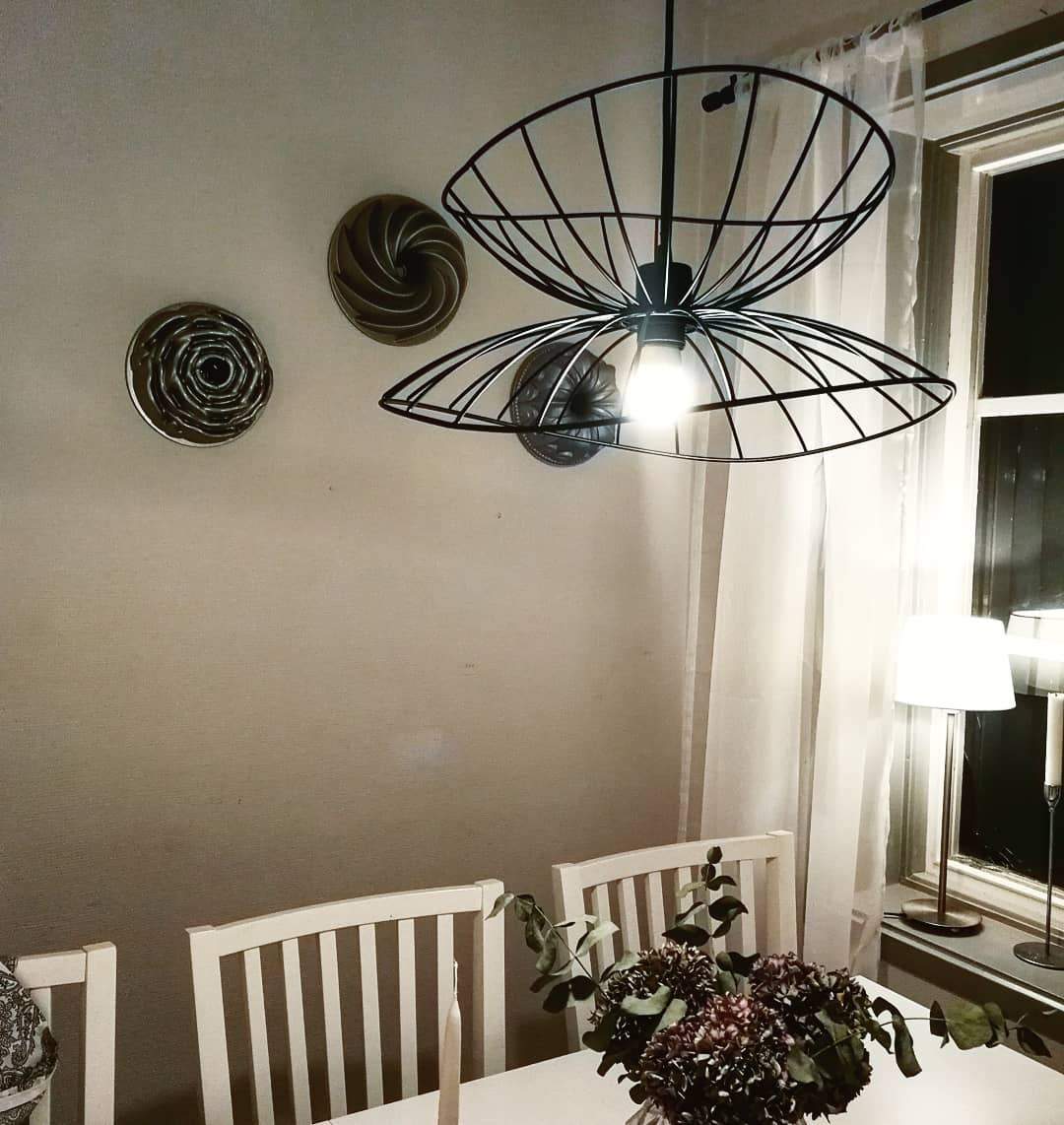 Modern Creative Dining Room Pendant Light Designer Metal Pendant Light