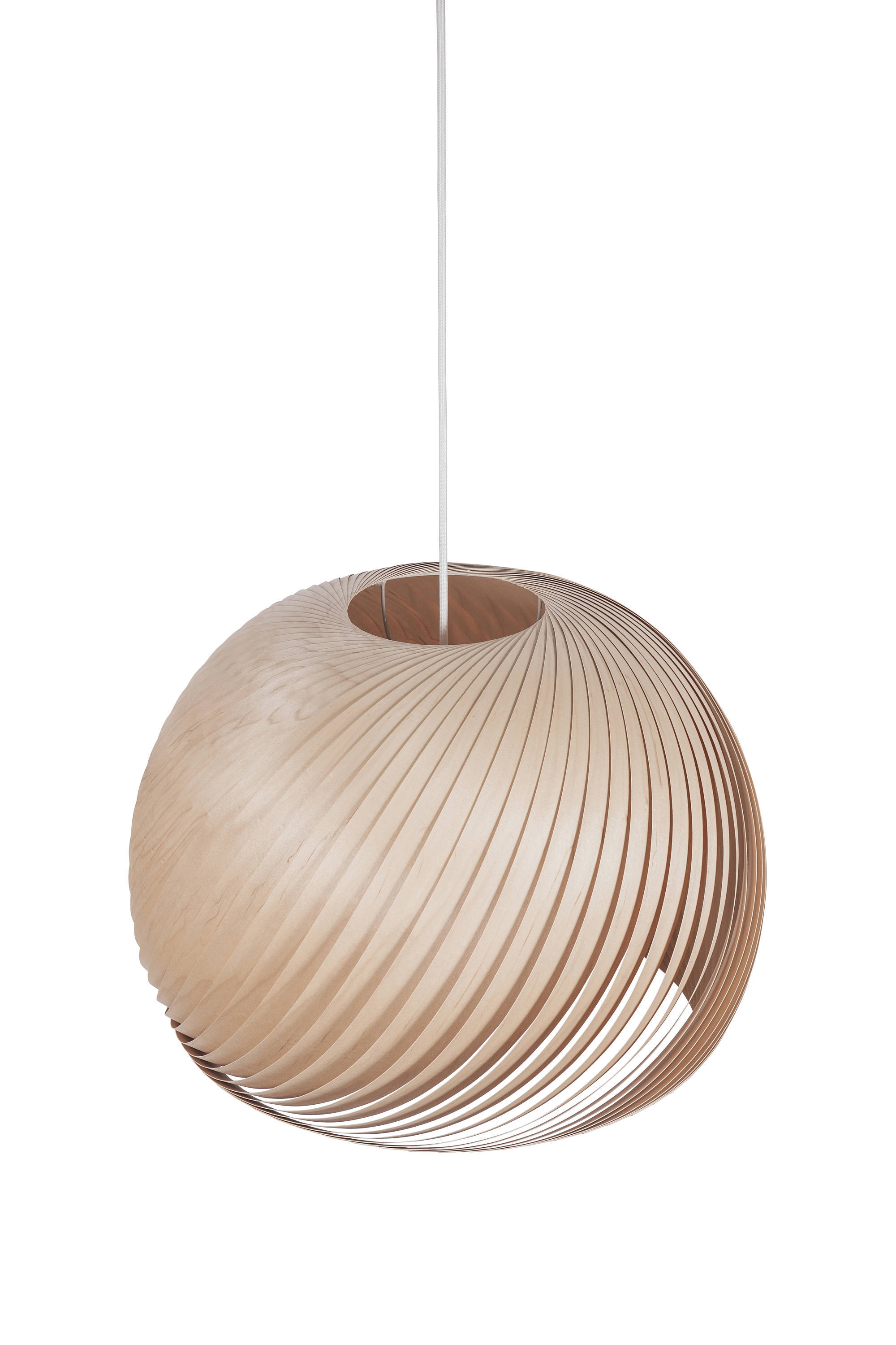 Japanese Style Veneer Pendant Light Wood Light 