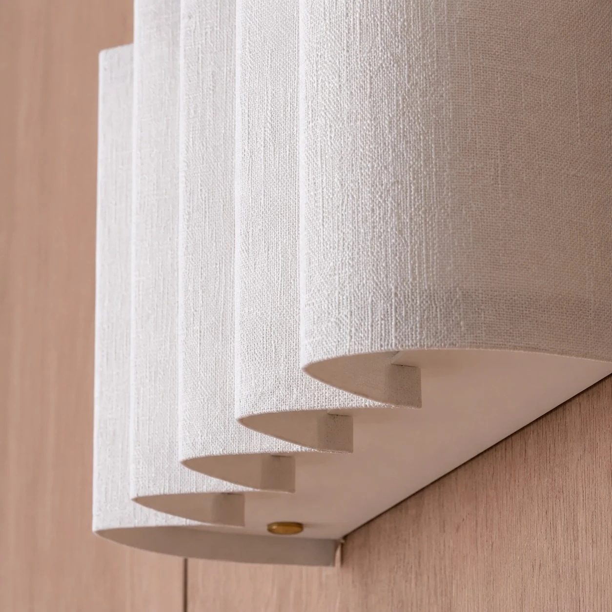 Fabric shade detail
